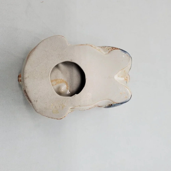 Vintage Ceramic Panda Bear Candle Holder Small Succulent Planter Rustic Cottage - Picture 13 of 15